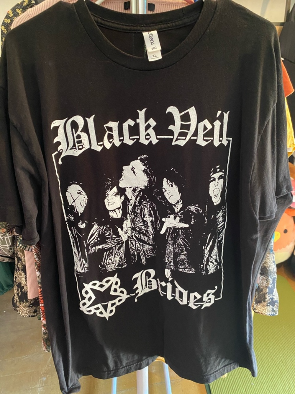 Tultex Black 'Black Veil Brides' Graphic Tee - Picture 1 of 3